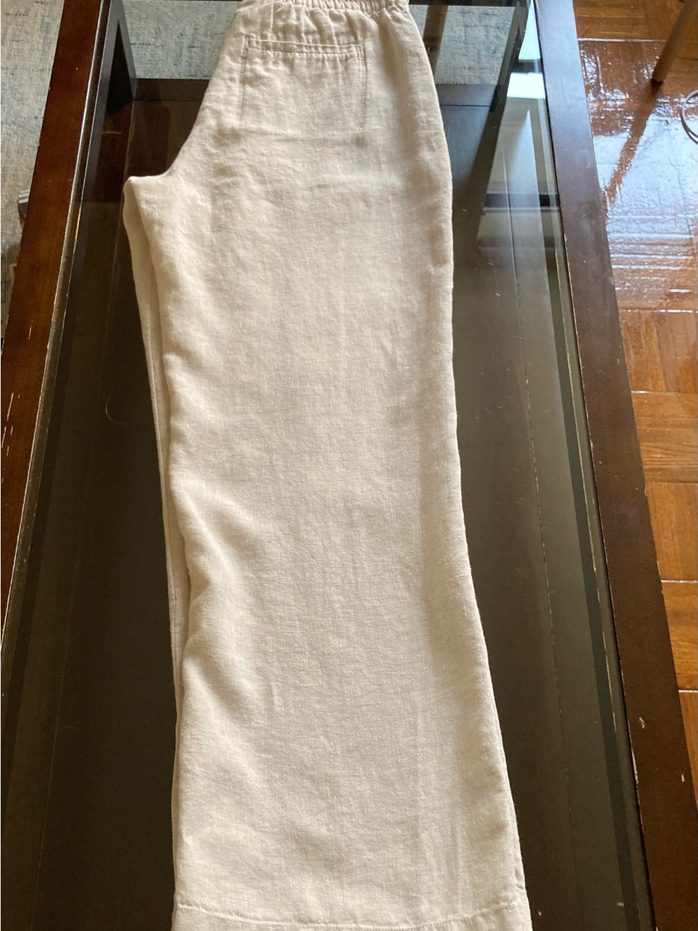 Athleta Retreat Linen High Rise Wide Leg Pant - Picture 5 of 10